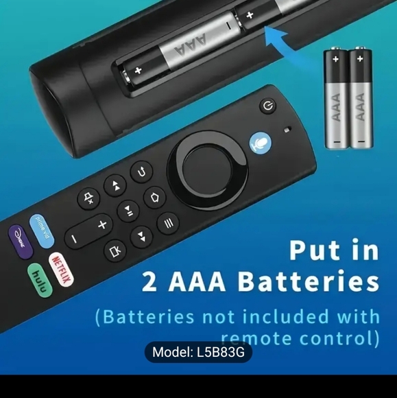 Voice Remote Compatible with Fire TV Streaming - Picture 2 of 5